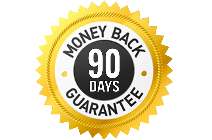 90 Day Money Back Guarantee Badge